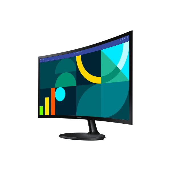 Samsung S24D360GAU Monitor PC 61 cm [24] 1920 x 1080 Pixel Full HD LED Nero (SAMSUNG 24IN S36D FHD CURVED MONITOR)Samsung8806095585420LS24D360GAUXXU