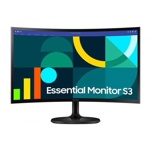 Samsung S24D360GAU Monitor PC 61 cm [24] 1920 x 1080 Pixel Full HD LED Nero (Samsung S36GD 24 Full HD VA Curved LED Monitor Resp Time 4ms Aspect Ratio 16:9)Samsung8806095585420LS24D360GAUXXU