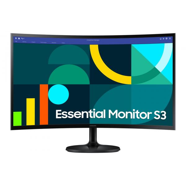 Samsung S27D360GAU Monitor PC 68,6 cm [27] 1920 x 1080 Pixel Full HD LED Nero (SAMSUNG 27IN S36D FHD CURVED MONITOR)Samsung8806095585352LS27D360GAUXXU