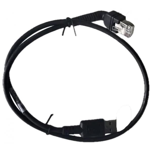Zebra CBL-U20255-01 lettero codici a barre e accessori Prolunga (DS55: USB CABLE: 2 FT. W/ RIGHT - ANGLE CONNECTOR)ZebraCBL-U20255-01