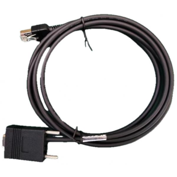 Zebra CBL-R20755-01 Prolunga (Cable - RS232: DB9 Female, - 7ft. [2.1m], Straight, TxD on - 2, TTL Current Limit Protection, Black)ZebraCBL-R10755-01