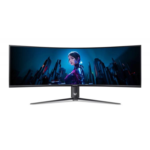 Acer UM.NZ7EE.001 Monitor PC 144,8 cm [57] 7680 x 2160 Pixel Nero (Acer Predator Z57 bmiiphuzx skrm - Mi)Acer4711121979149UM.NZ7EE.001