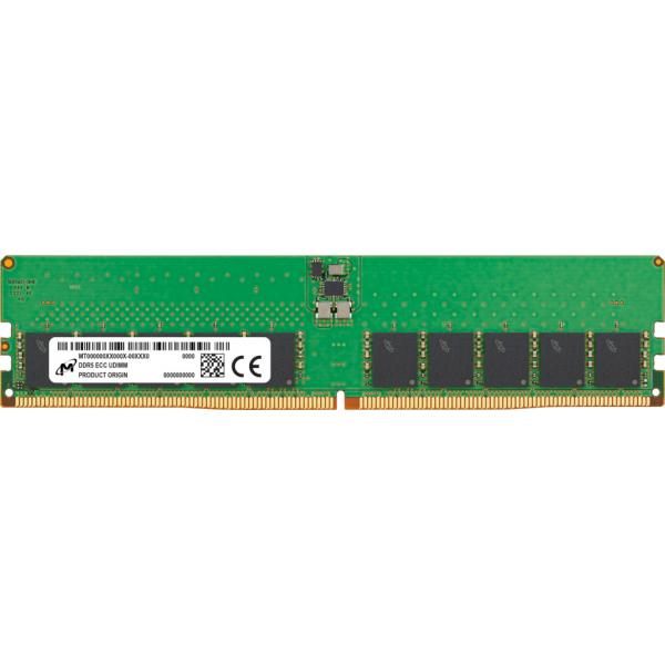 Micron MTC20C2085S1EC56BR memoria 32 GB 1 x 32 GB DDR5 288-pin DIMM Data Integrity Check [verifica integrità dati] (Micron - DDR5 - modulo - 32 GB - DIMM 288-PIN - 5600 MHz / PC5-44800 - CL46 - 1.1 V - senza buffer - ECC)Crucial0649528939029MTC20C208...