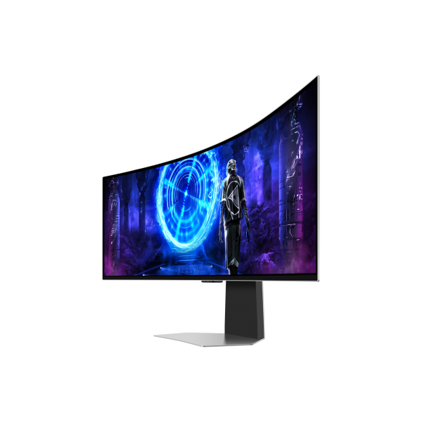 Samsung G95SD Monitor PC 124,5 cm [49] 5120 x 1440 Pixel Dual QHD OLED Argento (Samsung Odyssey OLED G9 S49DG954SU sk)SamsungLS49DG954SUXEN