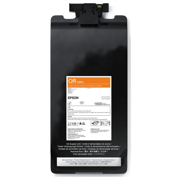 Epson P-Series 64 Orange IIPS Ink 1600ml (T56FA ORANGE INK CART - 1600ML)Epson8715946726519C13T56FA00