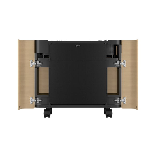Epson ELPCS01 19U Portapacchi a pavimento Nero, Marrone (ELPCS01 Mobile Projector Cart - Epson ELPCS01 Mobile Projector Cart for PowerLite 810E/815E extreme short throw projector [sold separately])Epson8715946734187V12HB45041