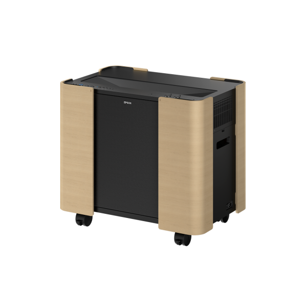 Epson ELPCS01 19U Portapacchi a pavimento Nero, Marrone (ELPCS01 Mobile Projector Cart - Epson ELPCS01 Mobile Projector Cart for PowerLite 810E/815E extreme short throw projector [sold separately])Epson8715946734187V12HB45041