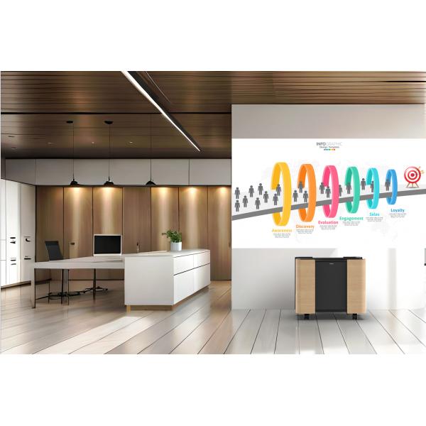 Epson ELPCS01 19U Portapacchi a pavimento Nero, Marrone (ELPCS01 Mobile Projector Cart - Epson ELPCS01 Mobile Projector Cart for PowerLite 810E/815E extreme short throw projector [sold separately])Epson8715946734187V12HB45041