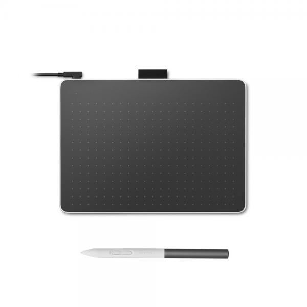 Wacom Intuos One Small tavoletta grafica Grigio, Bianco 152 x 95 mm USB/Bluetooth (Wacom One pen tablet small Bluetooth CTC4110WLW1B)Wacom4949268623360CTC4110WLW1B