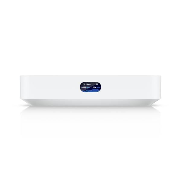 Ubiquiti Cloud Gateway Max gateway/controller 10, 100, 1000 Mbit/s (Ubiquiti UniFi Cloud Gateway Max [1xWAN/4xLAN] UCG-MAX Powerful and compact multi-WAN UniFi Cloud Gateway)UbiquitiUCG-MAX