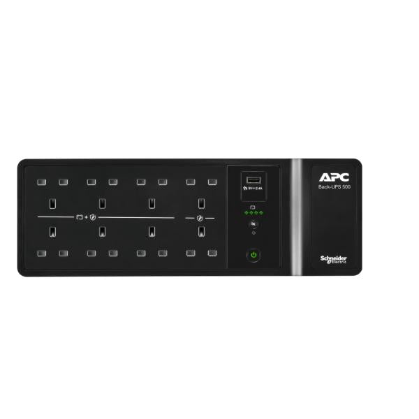 APC BE500G2-UK gruppo di continuità [UPS] Standby [Offline] 0,5 kVA 300 W 8 presa[e] AC (APC BACK-UPS 500VA 8)Apc0731304738268BE500G2-UK