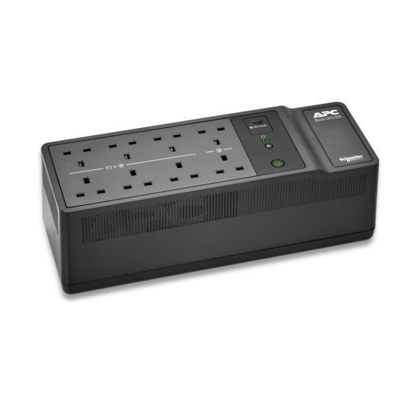 APC BE500G2-UK gruppo di continuità [UPS] Standby [Offline] 0,5 kVA 300 W 8 presa[e] AC (APC BACK-UPS 500VA 8)Apc0731304738268BE500G2-UK