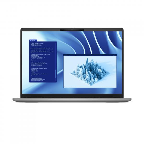 DELL Latitude 7455 Copilot+ PC Snapdragon X1P-64-100 Computer portatile 35,6 cm [14] Touch screen Quad HD+ 16 GB LPDDR5x-SDRAM 512 GB SSD Wi-Fi 7 [802.11be] Windows 11 Pro Tedesco Grigio (Latitude 7455 - 14 Notebook - Qualcomm Snapdragon 3,4 GHz 35,6...