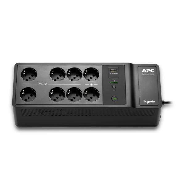 APC BE500G2-IT gruppo di continuità [UPS] Standby [Offline] 0,5 kVA 300 W 8 presa[e] AC (BACK-UPS 500VA 8 ITALIAN - OUTLETS 230V 1 USB CHARGING PORT)Apc0731304738251BE500G2-IT