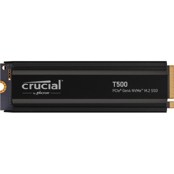Crucial T500 4 TB M.2 PCI Express 4.0 NVMe (Crucial T500 - SSD - 4 TB - interno - M.2 2280 - PCIe 4.0 x4 [NVMe] - dissipatore integrato)CrucialCT4000T500SSD5