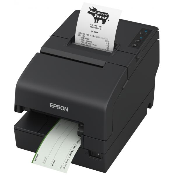 Epson TM-H6000VI 180 x 180 DPI Con cavo e senza cavo Termico Stampante POS (H6000VI-112,Srl,MICR,Blk - Warranty: 24M)Epson8715946733821C31CL25112