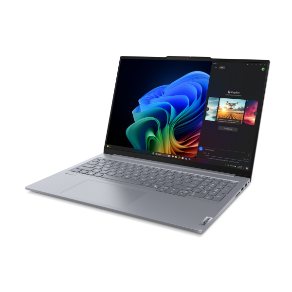 Lenovo ThinkBook 16 G7 QOY Copilot+ PC Snapdragon X1P-42-100 Computer portatile 40,6 cm [16] WUXGA 16 GB LPDDR5x-SDRAM 512 GB SSD Wi-Fi 7 [802.11be] Windows 11 Pro Inglese UK Grigio (TB16 G7 X1P-42-100 16/512) - Versione UKLenovo019815401708821NH0004UK
