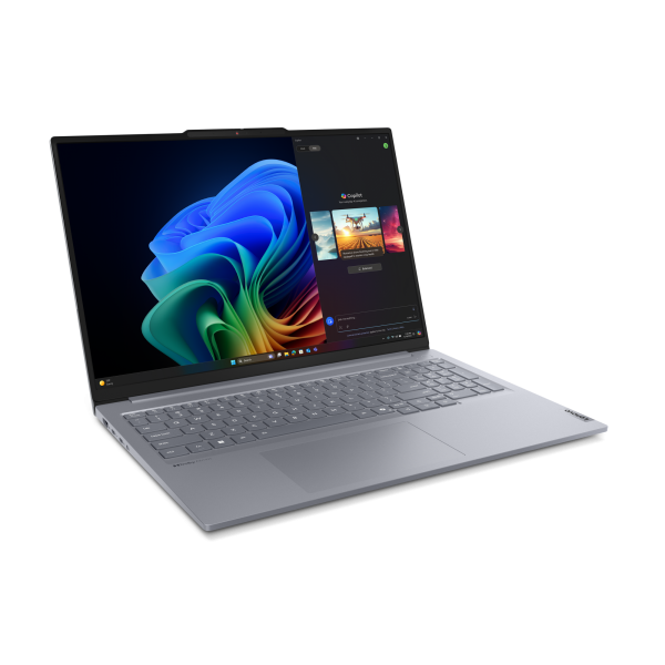 Lenovo ThinkBook 16 G7 QOY Copilot+ PC Snapdragon X1P-42-100 Computer portatile 40,6 cm [16] WUXGA 16 GB LPDDR5x-SDRAM 512 GB SSD Wi-Fi 7 [802.11be] Windows 11 Pro Inglese UK Grigio (TB16 G7 X1P-42-100 16/512) - Versione UKLenovo019815401708821NH0004UK