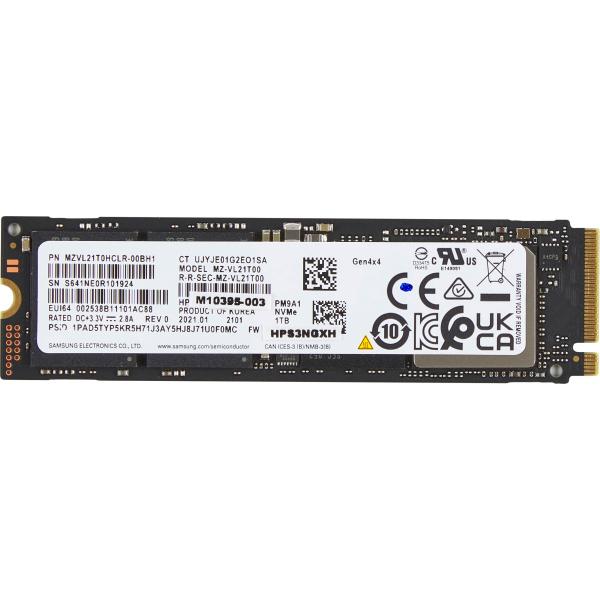 HP Unità SSD da 1TB PCIe-4x4 NVMe (1Tb Pcie-4X4 Nvme Solid State - Drive M.2 Pci Express 4.0 - Warranty: 12M)Hp0198701274230AL0M9AA