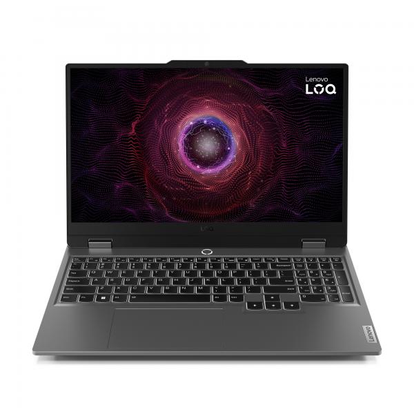 Lenovo LOQ 15ARP9 AMD Ryzen 5 7235HS Computer portatile 39,6 cm [15.6] Full HD 24 GB DDR5-SDRAM 1 TB SSD NVIDIA GeForce RTX 3050 Wi-Fi 6 [802.11ax] Windows 11 Home Grigio QWERTY Inglese UK (LOQ5 15 R5-7235HS 24GB 1TB 3050 W11) - Versione UKLenovo0198...