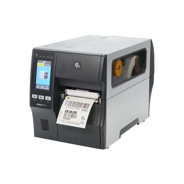 Zebra ZT411 stampante per etichette [CD] Trasferimento termico 300 x 300 DPI 356 mm/s Con cavo e senza cavo Collegamento ethernet LAN Bluetooth (TT PRINTER DT ZT411 4IN 300 DPI - SER USB 10/100 ETH BT 4.1/MFI US)ZebraZT41143-D9E0000Z
