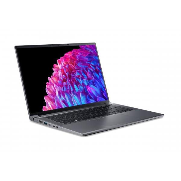 Acer Swift SFX14-72G-57B5 Intel Core Ultra 5 125H Computer portatile 36,8 cm [14.5] 2.8K 32 GB LPDDR5-SDRAM 1 TB SSD NVIDIA GeForce RTX 4050 Wi-Fi 6 [802.11ax] Windows 11 Pro Grigio (random_EqOVApxWgw)Acer4711474175137NX.KR7EG.005