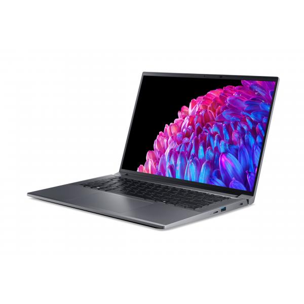 Acer Swift SFX14-72G-57B5 Intel Core Ultra 5 125H Computer portatile 36,8 cm [14.5] 2.8K 32 GB LPDDR5-SDRAM 1 TB SSD NVIDIA GeForce RTX 4050 Wi-Fi 6 [802.11ax] Windows 11 Pro Grigio (random_EqOVApxWgw)Acer4711474175137NX.KR7EG.005