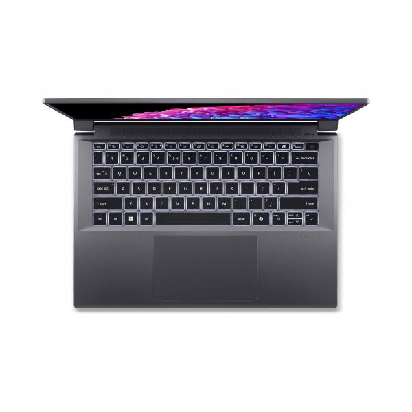 Acer Swift SFX14-72G-57B5 Intel Core Ultra 5 125H Computer portatile 36,8 cm [14.5] 2.8K 32 GB LPDDR5-SDRAM 1 TB SSD NVIDIA GeForce RTX 4050 Wi-Fi 6 [802.11ax] Windows 11 Pro Grigio (random_EqOVApxWgw)Acer4711474175137NX.KR7EG.005
