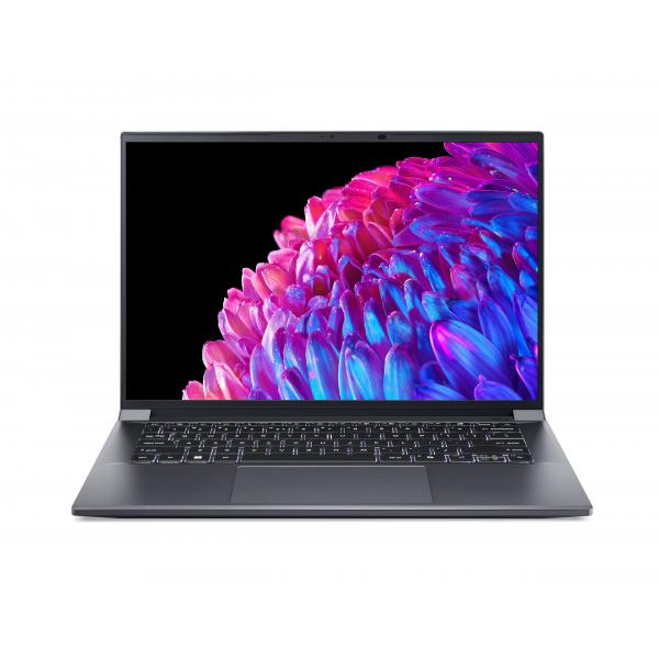 Acer Swift SFX14-72G-57B5 Intel Core Ultra 5 125H Computer portatile 36,8 cm [14.5] 2.8K 32 GB LPDDR5-SDRAM 1 TB SSD NVIDIA GeForce RTX 4050 Wi-Fi 6 [802.11ax] Windows 11 Pro Grigio (random_EqOVApxWgw)Acer4711474175137NX.KR7EG.005