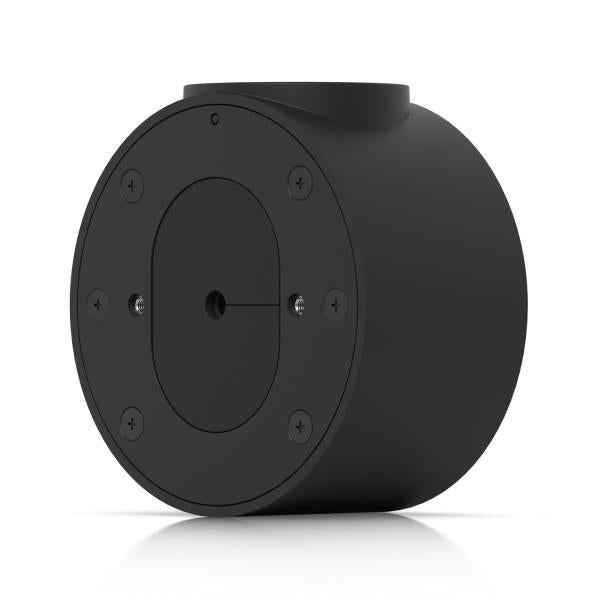 Tamper-resistant junction box - for compact UniFi Dome and - Turret cameras that enhances mounting durability, aesthetics, and ease of - Warranty: 24MUbiquiti0810084694404UACC-CAMERA-CJB-B