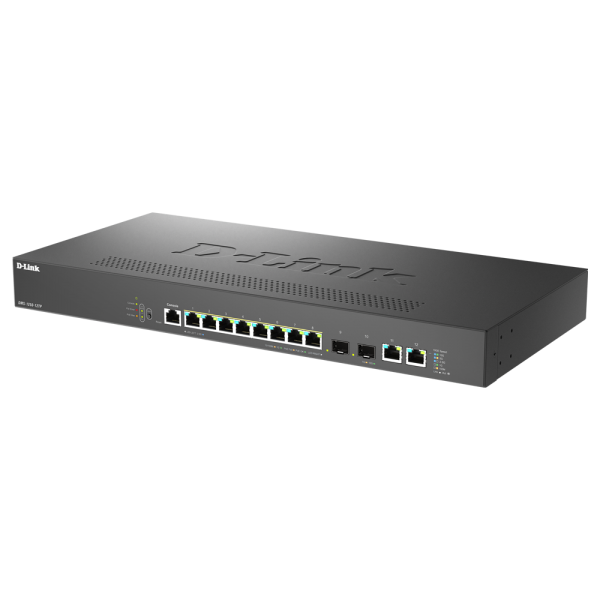 D-Link DMS-1250-12TP Gestito L2/L3 2.5G Ethernet [100/1000/2500] Supporto Power over Ethernet [PoE] Nero (D-Link DMS-1250 DMS-1250-12TP 10 Ports Manageable Ethernet Switch - 2.5 Gigabit Ethernet, 10 Gigabit Ethernet, 5 Gigabit Ethernet - 2.5GBase-T, ...