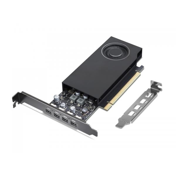 Lenovo NVIDIA RTX A400 4 GB GDDR6 (NVIDIA RTX - Graphics card - RTX A400 - 4 GB GDDR6 - PCIe 4.0 x8 - 4 x Mini DisplayPort - for ThinkPad T16 Gen 4 21QN)Lenovo4X61Q73040