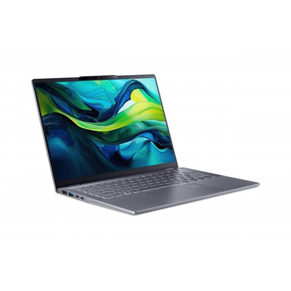 Acer Swift 14 AI SF14-51-75ZH Intel Core Ultra 7 256V Computer portatile 35,6 cm [14] 2.8K 16 GB LPDDR5x-SDRAM 1 TB SSD Wi-Fi 7 [802.11be] Windows 11 Home Blu (Acer) - Versione UKAcer4711474193797NX.J2KEK.004
