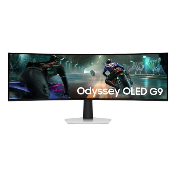 Samsung Monitor Gaming Odyssey OLED G9 - G91SD da 49 (S49Dg910Su Computer Monitor - 124.5 Cm [49] 5120 X 1440 - Pixels Dual Qhd Oled Silver - Warranty: 12M)SamsungLS49DG910SUXEN
