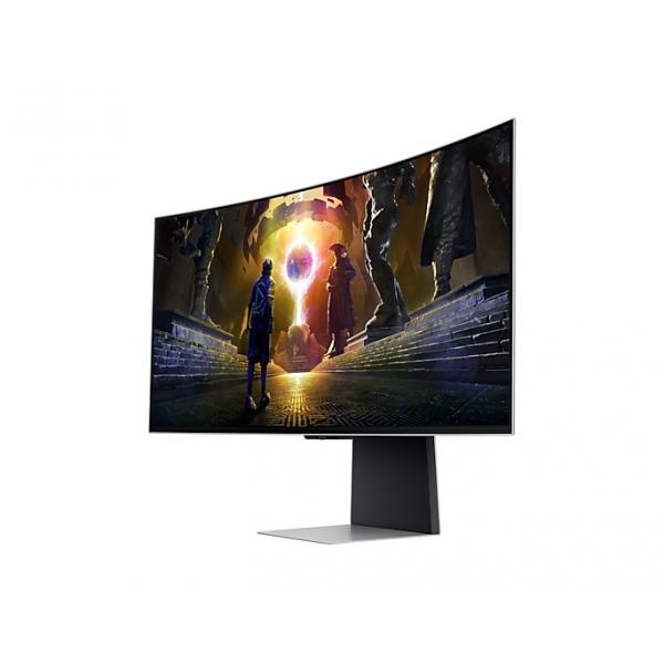 Samsung LS34DG850SUXDU Monitor PC 86,4 cm [34] 3440 x 1440 Pixel UltraWide Quad HD OLED Argento (Samsung Odyssey OLED G8 S34DG850SU sk)Samsung8806095710815LS34DG850SUXDU