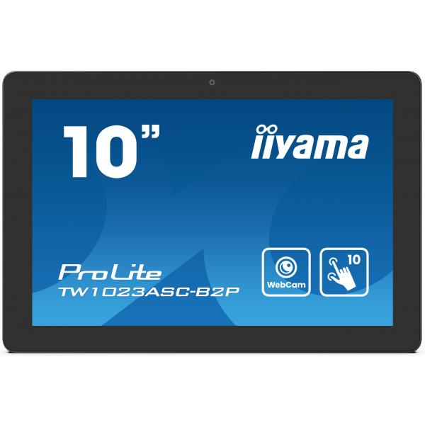 Iiyama TW1023ASC-B2P pannello di controllo tattile 25,6 cm [10.1] 1280 x 800 Pixel (10,1'' Panel-PC, A13, 4/32GB, - PCAP10,1280x800, IPS, - Speakers, POE, WIFI, BT,SD, HDMI-Out, 385nit,Cable Cover - Warranty: 36M)Iiyama4948570124541TW1023ASC-B2P