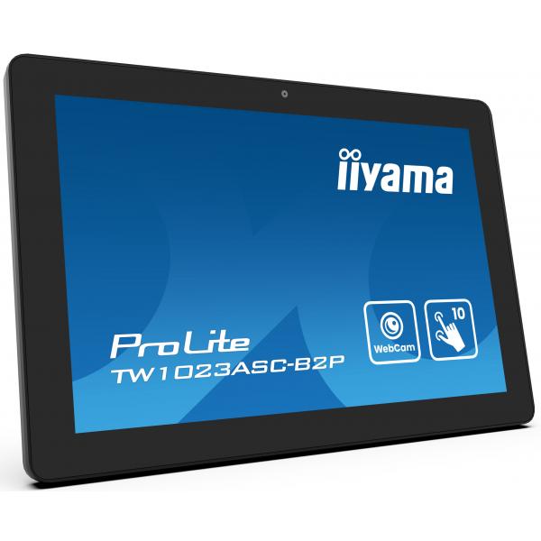 Iiyama TW1023ASC-B2P pannello di controllo tattile 25,6 cm [10.1] 1280 x 800 Pixel (10,1'' Panel-PC, A13, 4/32GB, - PCAP10,1280x800, IPS, - Speakers, POE, WIFI, BT,SD, HDMI-Out, 385nit,Cable Cover - Warranty: 36M)Iiyama4948570124541TW1023ASC-B2P