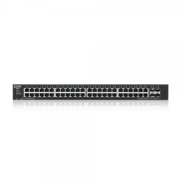 Zyxel XGS1935-52 Gestito L2+/L3 Gigabit Ethernet [10/100/1000] (Zyxel XGS1935 Series XGS1935-52 - Switch - gestito - L3 Lite - intelligente - 48 x 10/100/1000 + 4 x 10 Gigabit SFP+ [uplink] - montabile su rack - per Zyxel DAC10G-1M v2, DAC10G-3M v2, ...
