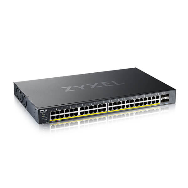 Zyxel XGS1935-52HP Gestito L2/L3 Gigabit Ethernet [10/100/1000] Supporto Power over Ethernet [PoE] (Zyxel XGS1935 Series XGS1935-52HP - Switch - gestito - L3 Lite - intelligente - 48 x 10/100/1000 [PoE] + 4 x 10 Gigabit SFP+ [uplink] - montabile su r...