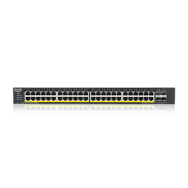Zyxel XGS1935-52HP Gestito L2/L3 Gigabit Ethernet [10/100/1000] Supporto Power over Ethernet [PoE] (Zyxel XGS1935 Series XGS1935-52HP - Switch - gestito - L3 Lite - intelligente - 48 x 10/100/1000 [PoE] + 4 x 10 Gigabit SFP+ [uplink] - montabile su r...