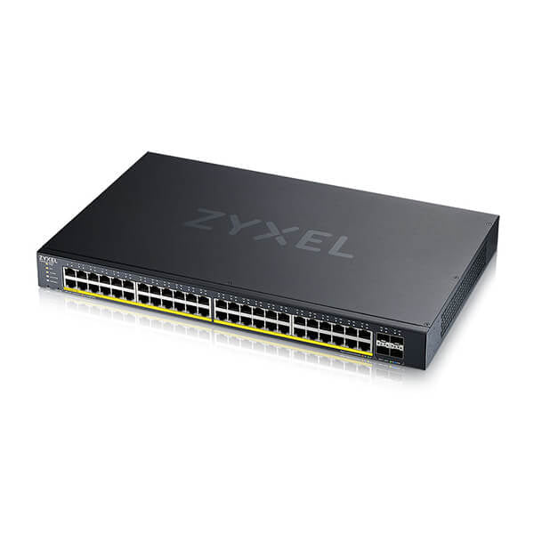 Zyxel XGS1935-52HP Gestito L2/L3 Gigabit Ethernet [10/100/1000] Supporto Power over Ethernet [PoE] (Zyxel XGS1935 Series XGS1935-52HP - Switch - gestito - L3 Lite - intelligente - 48 x 10/100/1000 [PoE] + 4 x 10 Gigabit SFP+ [uplink] - montabile su r...