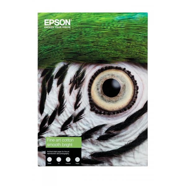 Epson C13S450275NQ carta inkjet A3+ [330x483 mm] Liscio 25 fogli Multicolore (FINE A COT SMTH BRITE II-A3P 25S 300)Epson8715946739335C13S450275NQ
