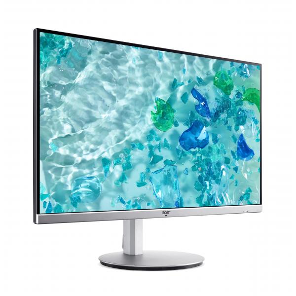 Acer CB322QU E Monitor PC 80 cm [31.5] 2560 x 1440 Pixel Wide Quad HD Argento (ACER CB322QUESMIIPRX - 31.5IN 2560X1440 HDMI DP TYPEC D)Acer4711121992049UM.JB2EE.E01