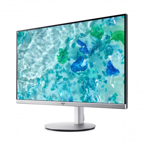 Acer CB322QU E Monitor PC 80 cm [31.5] 2560 x 1440 Pixel Wide Quad HD Argento (ACER CB322QUESMIIPRX - 31.5IN 2560X1440 HDMI DP TYPEC D)Acer4711121992049UM.JB2EE.E01