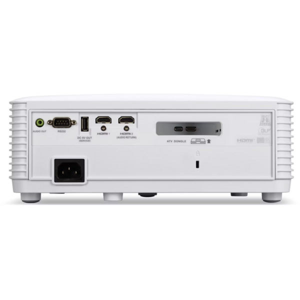 Acer MR.JWW11.002 videoproiettore 4000 ANSI lumen DLP UHD 4K [3840x2160] Bianco (VERO HL6810ATV DLP 4K2K 4000 LM)Acer4711121906596MR.JWW11.002