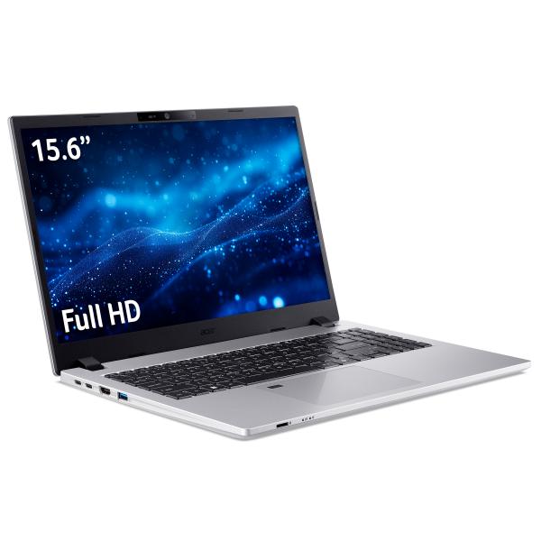 Acer TravelMate P2 P215-55-TCO-558H Intel Core 5 120U Computer portatile 39,6 cm [15.6] Full HD 8 GB DDR5-SDRAM 256 GB SSD Wi-Fi 6E [802.11ax] Windows 11 Pro Argento (Acer TravelMate P2 15 TMP215-55-TCO - Intel Core 5 - 120U / up to 5 GHz - Win 11 Pr...