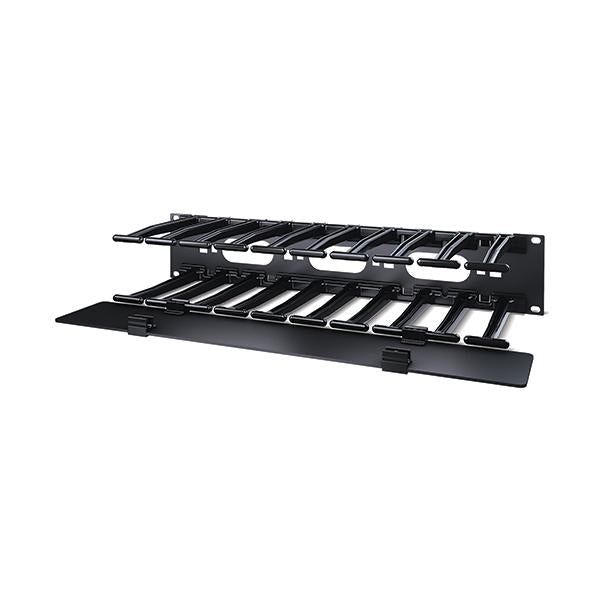 APC AR8606 porta accessori Pannello di gestione del cavo (2U HORIZONTAL CABLE MANAGER - 6IN FINGERS TOP AND BOTTOM)ApcAR8606