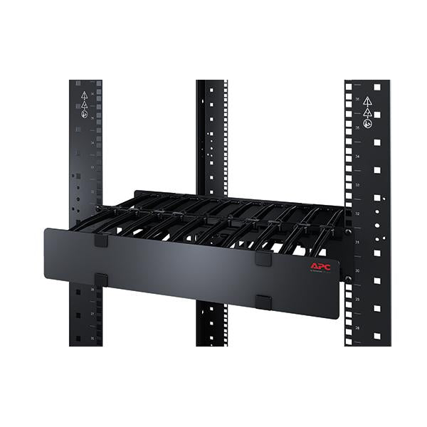 APC AR8612 porta accessori Pannello di gestione del cavo (1U HORIZONTAL CABLE MANAGER - 6IN DEEP. SINGLE-SIDED)ApcAR8612