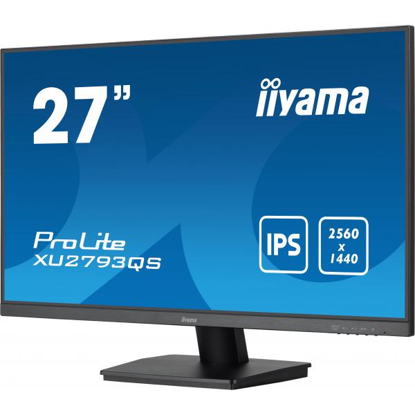 Iiyama ProLite XU2793QS-B7 Monitor PC 68,6 cm [27] 2560 x 1440 Pixel 4K Ultra HD LED Nero (iiyama ProLite XU2793QS-B7 sk?rm - LED)Iiyama4948570124664XU2793QS-B7