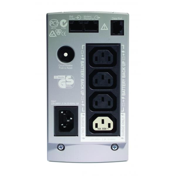 APC Back-UPS gruppo di continuità [UPS] Standby [Offline] 0,65 kVA 400 W 4 presa[e] AC (B-UPS 650VA 230V 4 IEC C13 USER RBC)ApcBK650EI